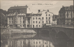 Carte postale, Epinal, Pont de Pierre