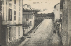 Carte postale, Epinal, Rue de la Tabagerie