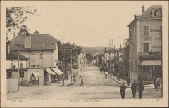 Carte postale, Epinal, Rue de Nancy 6