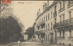 Carte postale, Epinal, Rue des Forts 2