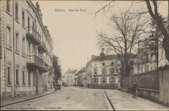 Carte Postale, Epinal, Rue des Forts