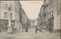 Carte postale, Epinal, Rue Rualménil 2
