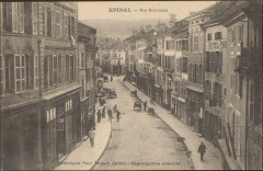 Carte postale, Epinal, Rue Rualménil