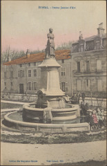 Carte Postale, Epinal, Statue Jeanne d'Arc