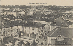 Carte Postale, Epinal, Vue générale nord