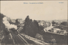 Carte Postale, Epinal, Vue générale sur la Moselle