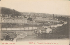 Carte Postale, Epinal, Vue générale, prise de la Vierge