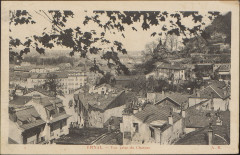 Carte Postale, Epinal, Vue prise du Château