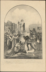 Supplice de Jeanne d'Arc le 30 mai 1431 … Cp 5521 Pr
