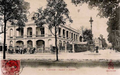 Tòa đốc lý hay Tòa thị chính Hà Nội trên một bưu thiếp - Pierre Dieulefils