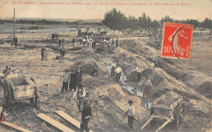 Saint Peray Inondations Du 9 Octobre 1907 La Route De Valence Au Lendemai -
													07 Ardèche
												