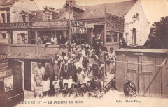 Le Crotoy La Descente Des Bains au Crotoy
