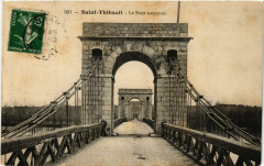 Saint-Thibault - Le Pont suspendu
