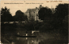 Env. de La Charite - Chateau de Mouron vu de la Loire