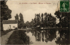 Cosne - Le Canal - Ecluse du Pezeau -
													58 Nièvre
												
