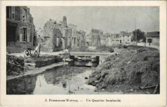 Fresnes-en-Woevre Un Quartier bombarde à Fresnes-en-Woëvre