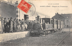 Saint Cere Depart Du Tram (Train