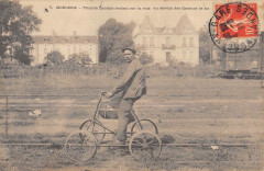 Morcenx Tricycle Landais Roulant Sur La Voie Au Service Des Chemin De Fer -
													40 Landes
												