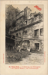 Paris Auberge d'Artagnan Au Cheval Blanc Rue de la Contrescarpe