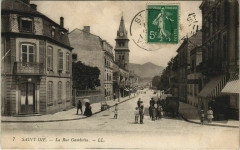 Saint-Die - La rue gambetta -
													88 Vosges
												