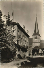 Val-d'Ajol - L'Eglise et Hotel