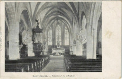 Saint-Elophie - Interieur de l'Eglise