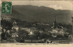 Saint-Maurice - L'Eglise et le ballon -
													88 Vosges
												