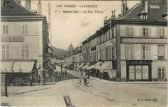 Saint-Die - La rue thiers -
													88 Vosges
												