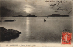 Marseille - Coucher de soleil à Marseille