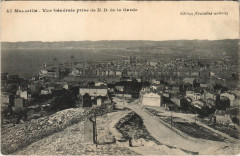 Marseille - Vue générale prise de à Marseille