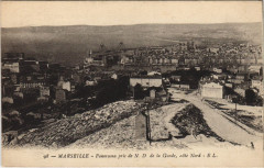 Marseille - Panorama pris de à Marseille