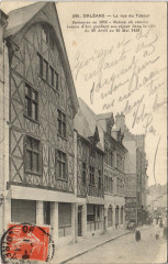 Orleans - La rue du tabour à Orléans