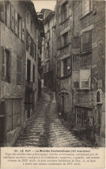 Le Puy - La Montée rochetaillade -
													43 Haute Loire
												
