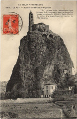 Le Puy - Rocher Saint-Michel d'aighuihe au Puy-en-Velay