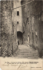 Le Puy - La rue du clotire -
													43 Haute Loire
												