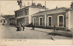 Le Puy - La gare -
													43 Haute Loire
												