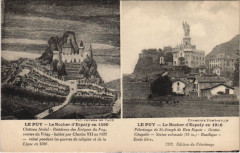 Le Puy - Le rocher d'Espaly -
													43 Haute Loire
												