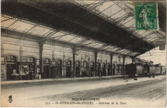 Saint-Germain-Des-Fosses Interieur de la Gare Railway France