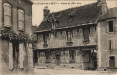 Saint-Julien-Su-Sault Maison du XVIe siecle