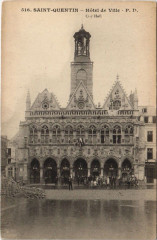 Saint-Quentin Hotel de ville à Saint-Quentin