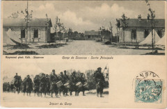 Camp de Sissonne Sortie principale à Sissonne
