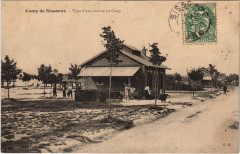 Camp de Sissonne Type d'une suisine au camp à Sissonne