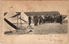 Camp de Sissonne Distribution du pahr à Sissonne
