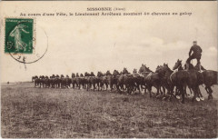 Sissonne Au cours d'une fete à Sissonne