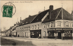 Camp de Sissonne Rue de l'hotel de ville à Sissonne
