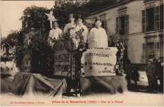 Troyes Fetes de la Bonneterie 1925 Char de la Piscine à Troyes