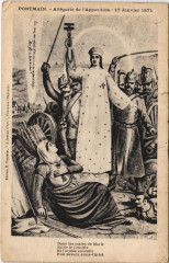 Pontmain - Allegorie de l'apparition à Pontmain
