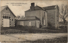 Grez - en bouere - Place de la mairie -
													53 Mayenne
												