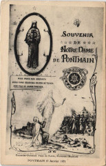 Pontmain - Souvenir de Notre dame à Pontmain
