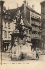 Rouen - La statue de jeanne à Rouen